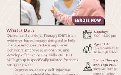 Introducing Evolve Therapy and Yoga’s Teen DBT Skills Group: Empowering Teens with Essential Coping Skills